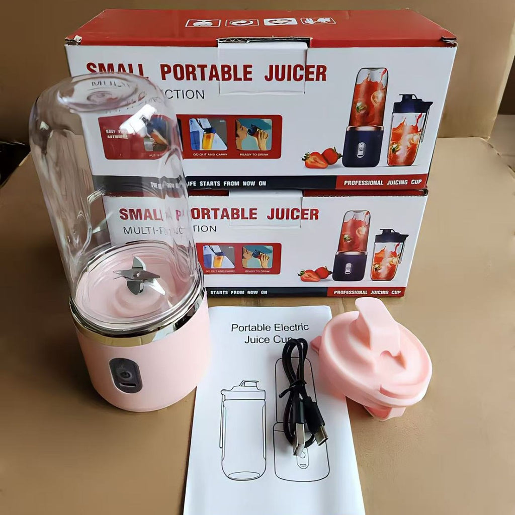 Portable USB Rechargeable Blender Cup | 6-Blade Personal Juicer