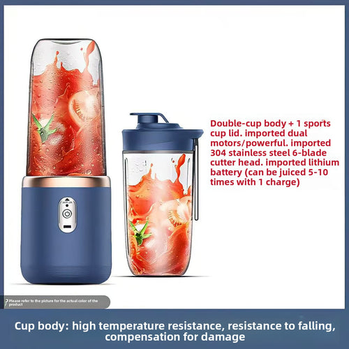 TheHousholdShopper-Portable USB Rechargeable Blender